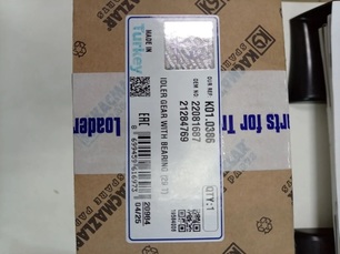 K010386 KACMAZLAR Шестерня распредвала