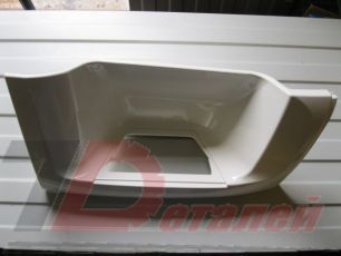DXF133TR ITP Корпус подножки нижний правый