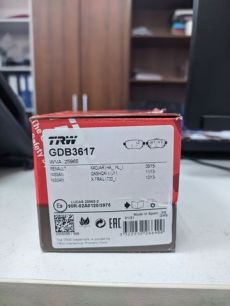 GDB3617 TRW Колодки тормозные