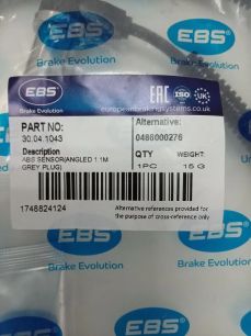 30041043 EBS Датчик ABS