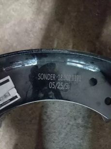 180020171 SONDER Колодка тормозная