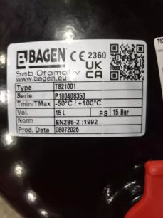 T821001 Ресивер воздушный