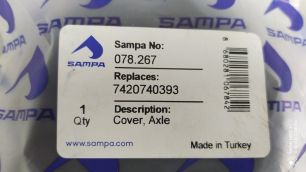 078267 SAMPA Крышка шкворня