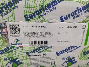 95535151 EURORICAMBI Муфта синхронизатора