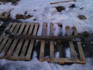 9703200706 MERCEDES Рессора задняя, № XF50019