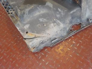 5010578876 RENAULT Корпус подножки нижний правый, № XF208442