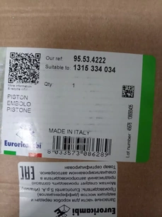 95534222 EURORICAMBI Поршень планетарной передачи