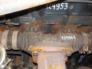 504110762 IVECO Коллектор выпускной, № XF124961