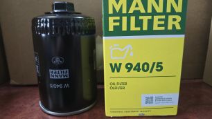W9405 MANN-FILTER Фильтр масляный