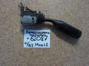 81255090124 MAN Переключатель подрулевой указателя поворота, № XF62087
