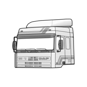 1644281 DAF Кабина, Space Cab