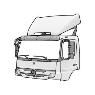 MERCEDES Кабина, Низкая L