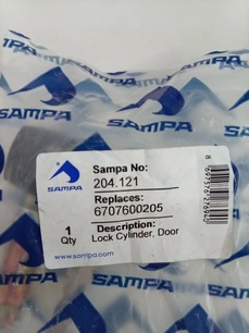 204121 SAMPA Личинка ручки двери