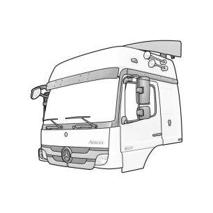 MERCEDES Кабина, Высокая L