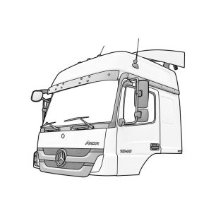 MERCEDES Кабина, Высокая L