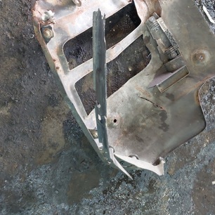 810W416100390 SITRAK\HOWO Накладка бампера правая