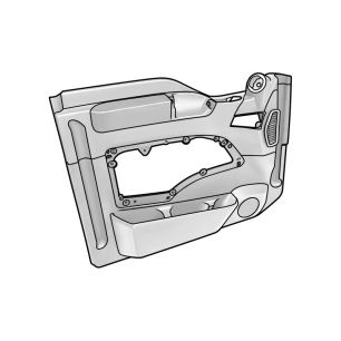 812W626306084 SITRAK\HOWO Обшивка двери левая