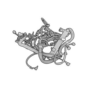 0009909014 MERCEDES Электропроводка рамная