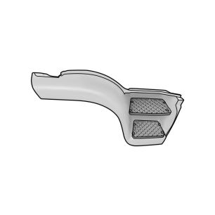 BR01IV007 GALDAN Корпус подножки верхний правый