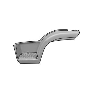 504039019 IVECO Корпус подножки нижний левый