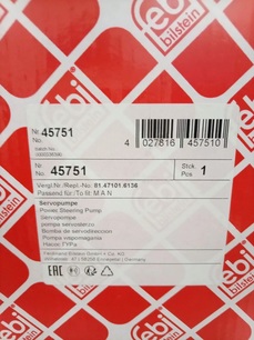 45751 FEBI Насос ГУР