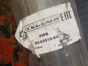 8203519SX STELLOX Труба глушителя
