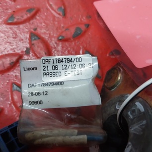 1784794 DAF Электропроводка отопителя, № XF479126