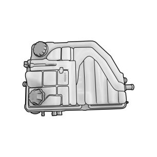 9705000349 MERCEDES Бачок расширительный