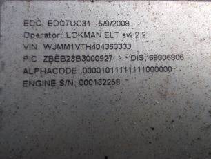 504122542 IVECO Блок управления двигателем, № XF50123