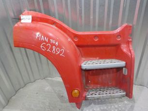 81615100590 MAN Корпус подножки верхний правый, № XF62892