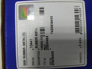 10441 SEM LASTIK Сайлентблок полурессоры