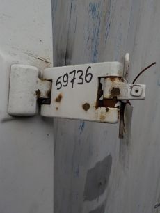 504027554 IVECO Петля двери верхняя, № XF59736