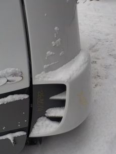 9438841722 MERCEDES Дефлектор кабины внутренняя часть левая, № XF268014