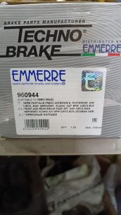 960944 TECHNO BRAKE Колодки тормозные