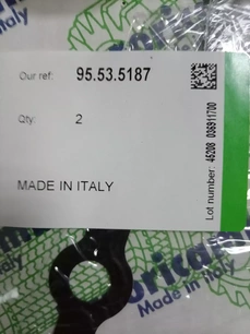 95535187 EURORICAMBI Прокладка КПП