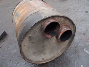 1675732 DAF Глушитель основной, № XF24043