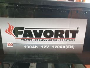 1903LK FAVORIT Аккумулятор
