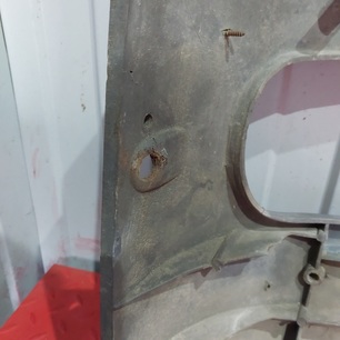 9738801670 MERCEDES Бампер передний левая часть