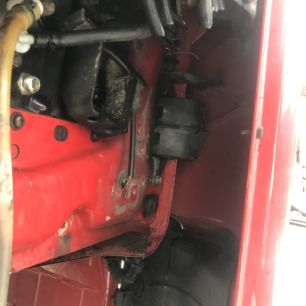 1726850 SCANIA Кронштейн дефлектора левый, № XF266775