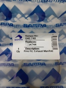 040748 SAMPA Кольца уплотнительные