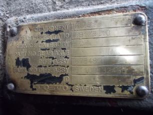 1673482 VOLVO Редуктор заднего моста, RS1356SV/EV91, № XF75223