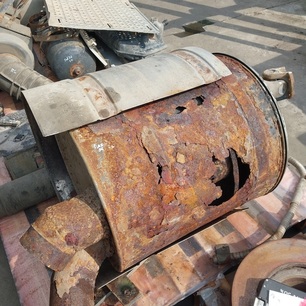 1636461 DAF Глушитель основной, № XF465260