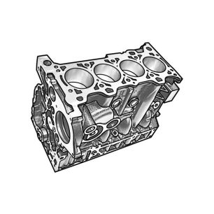 504049279 IVECO Блок двигателя, № XF130458