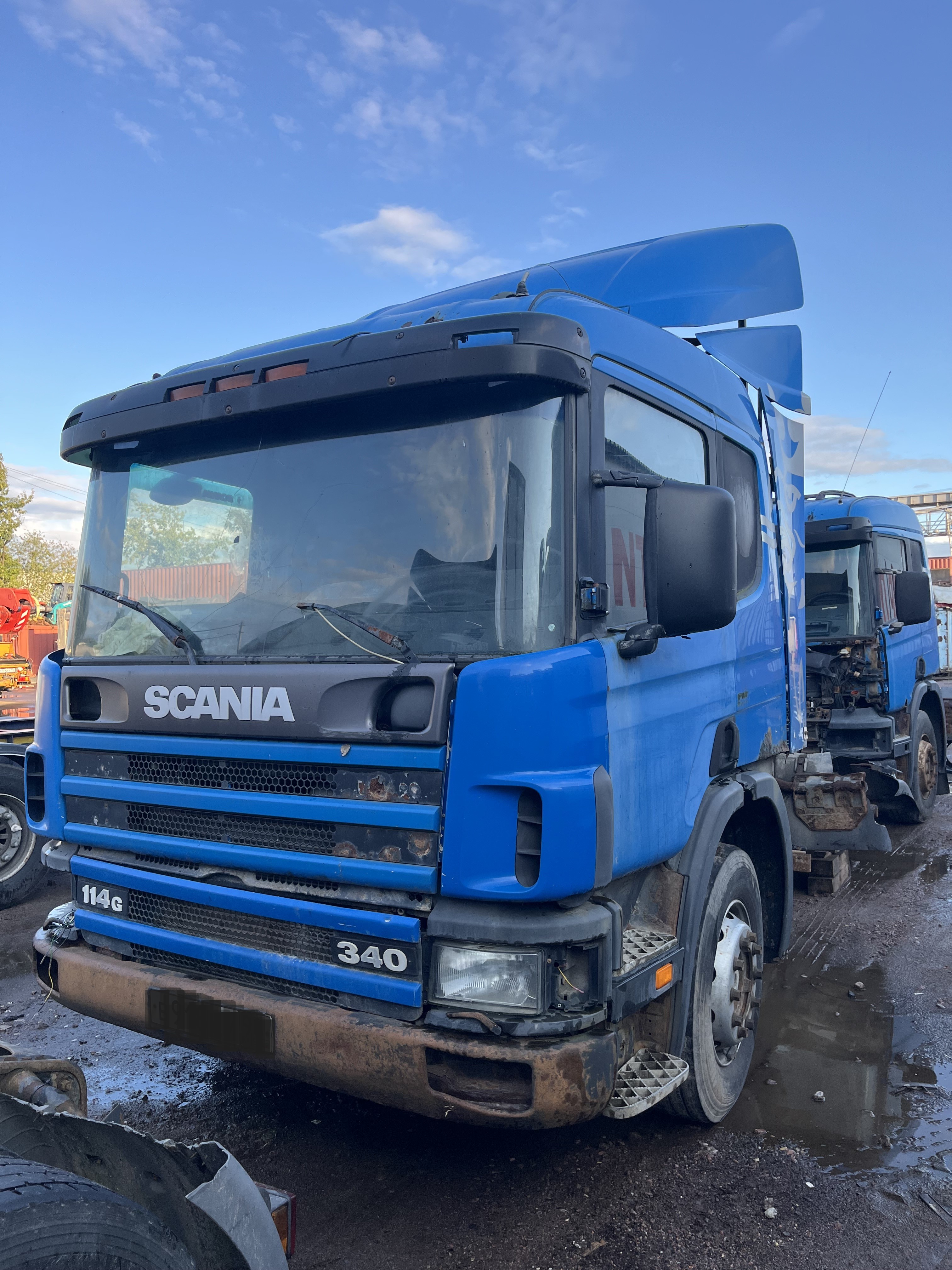Scania 4 series 1996-2005, 2004 года, автомобиль в разборе