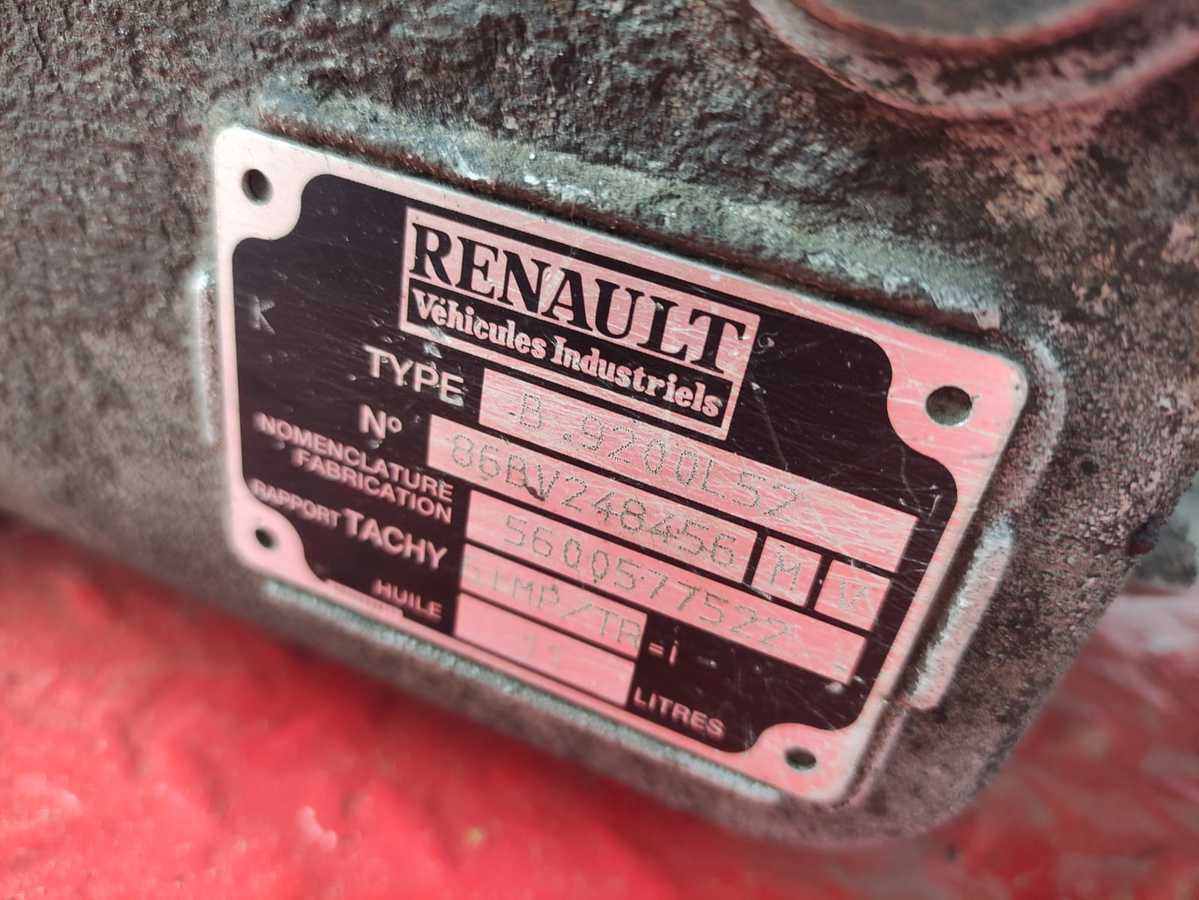5600577522 RENAULT КПП, B9200L52, Без ретардера, МКПП, № XF425247, фото 10