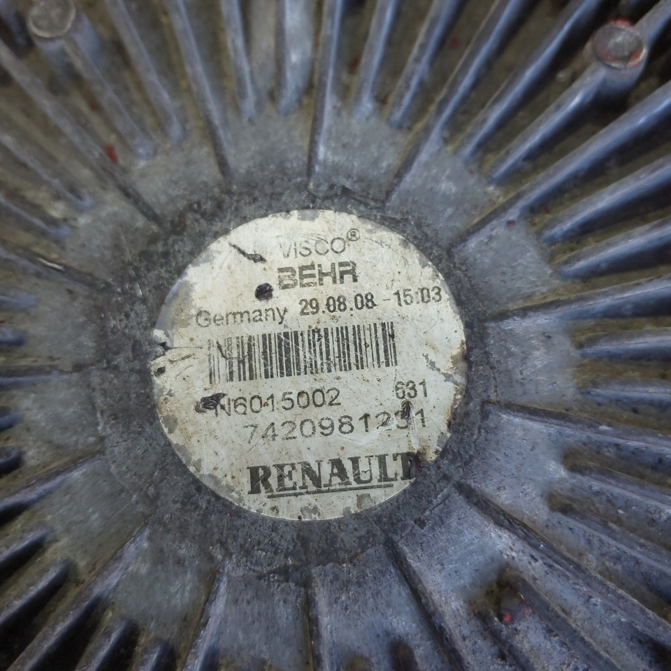 7420981231 RENAULT Термомуфта, № XF482840, фото 7