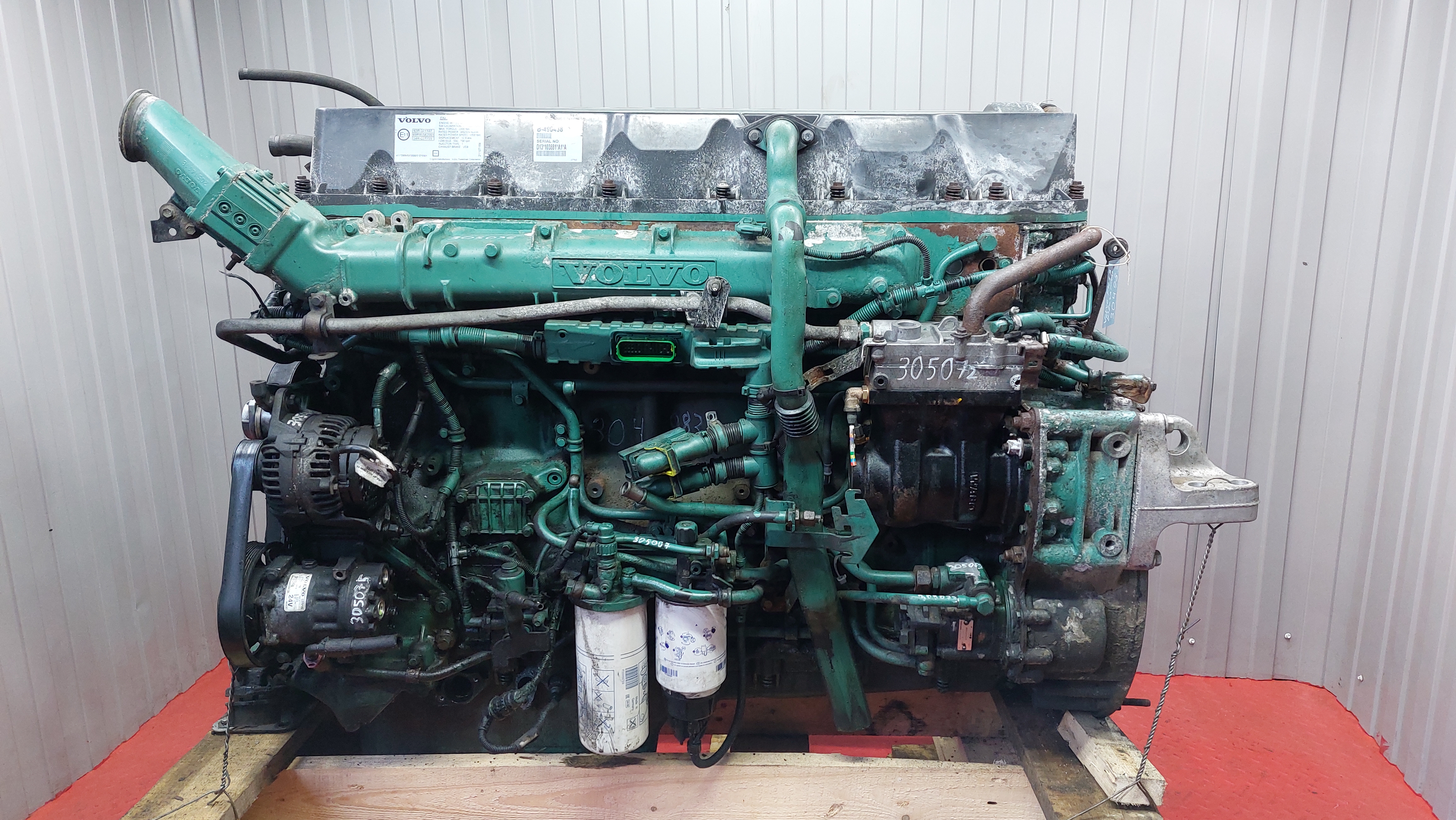 20773673 VOLVO Двигатель, D13A, 440 hp, Euro5, № XF304983, фото 4