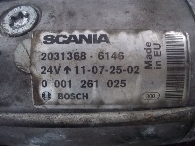 1796026 SCANIA Стартер, № XF39828, фото 4