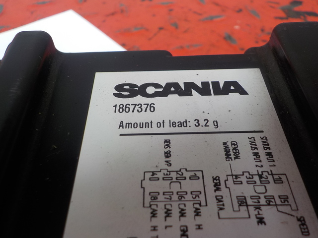 1867376 SCANIA Тахограф, № XF210620, фото 4