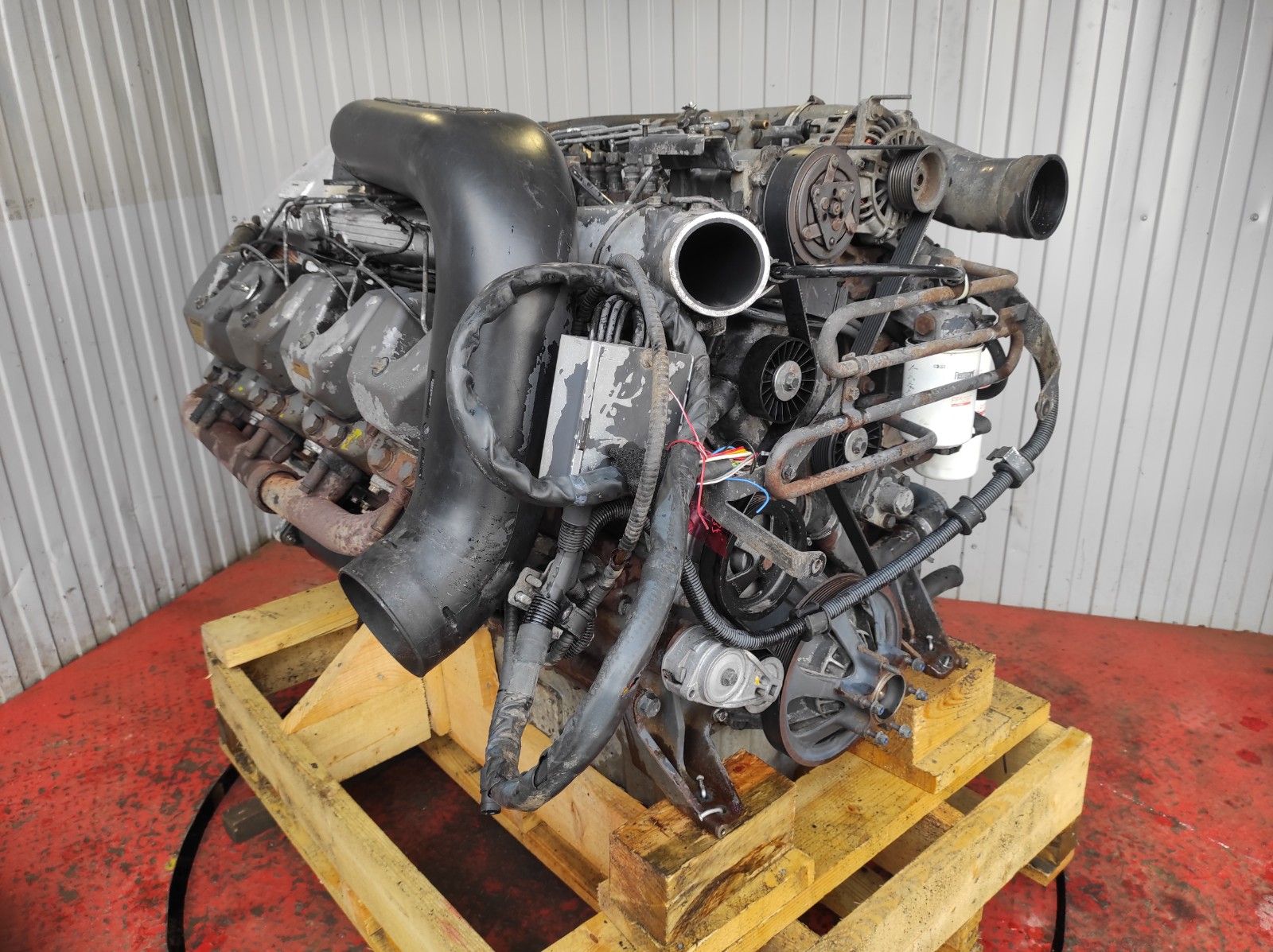 SCANIA Двигатель, DSC14, 15L02, № XF280537, фото 7